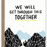 encouragement wildflower seed paper card for mental health